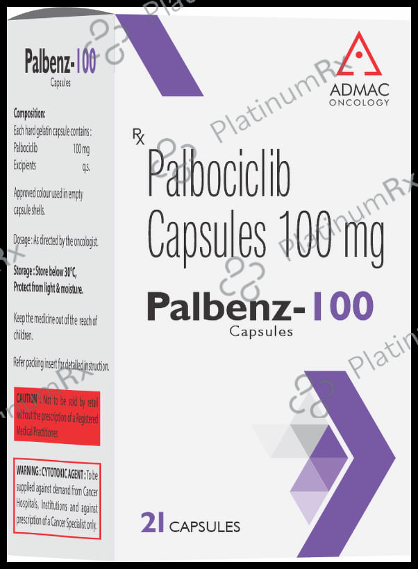 Palbenz 100mg Capsule 21s
