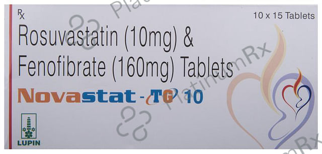 Novastat TG 10 160/10mg Tablet 15s