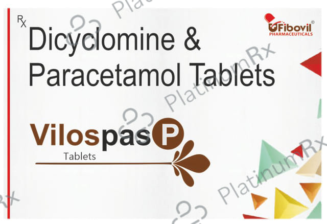 Vilospas P 20/325mg Tablet 10s