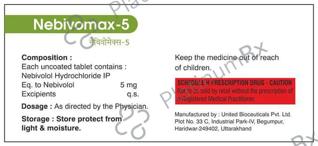 Nebivomax 5 Tablet