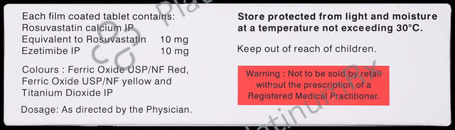 Novastat EZ 10/10mg Tablet 10s