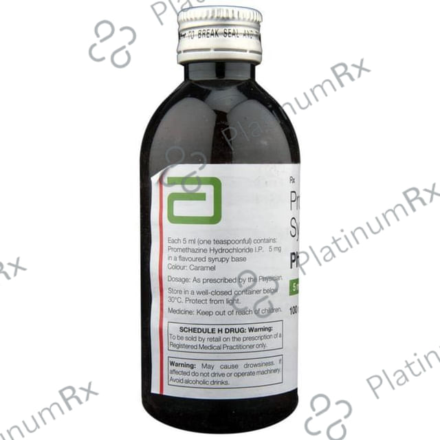 Phenergan 5mg Syrup 100ml