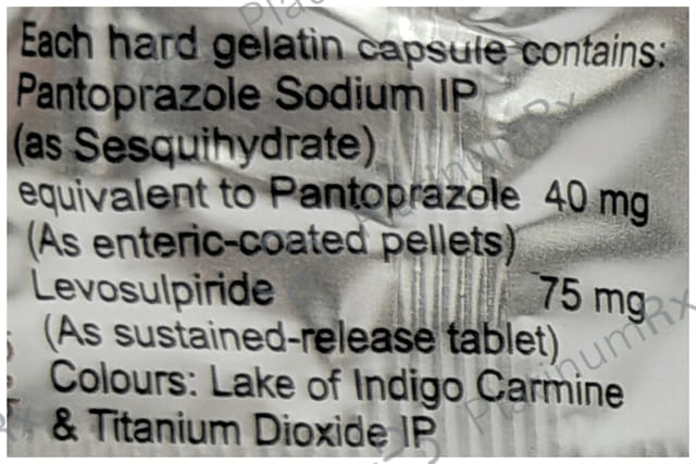 Pantotab L 75mg/40mg Capsule