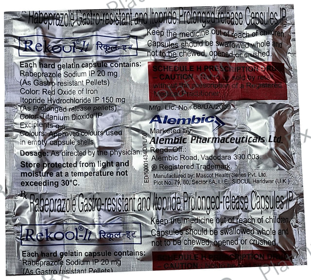 Rekool IT 150/20mg Capsule PR 15s