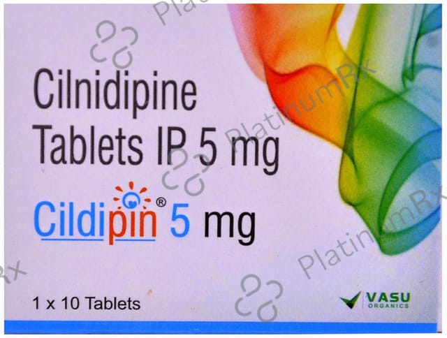 Cildipin 5mg Tablet 10s