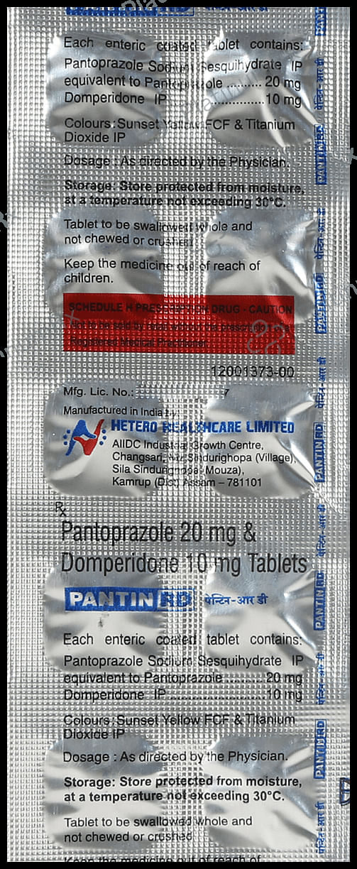 Pantin RD 10mg/20mg Tablet