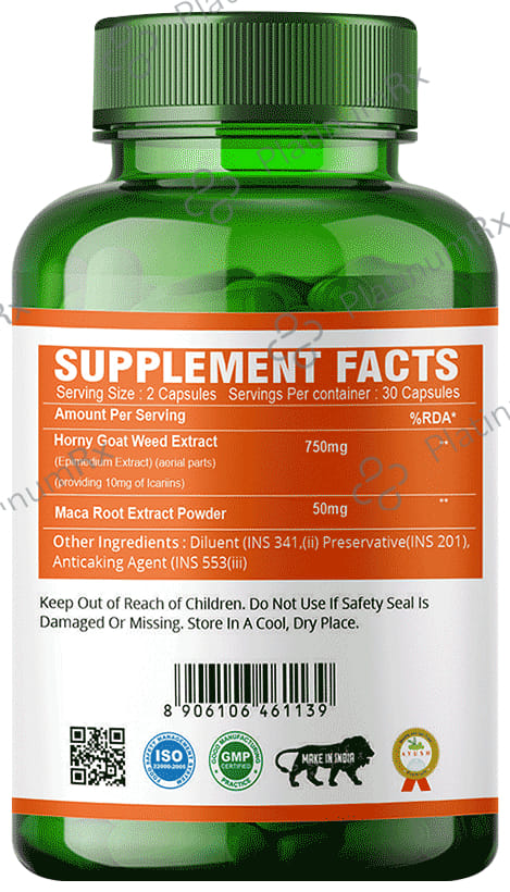 Divya Himalayan Premium Horny Goat Weed Capsule