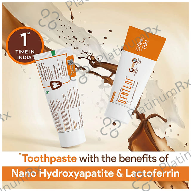 Dente 91 Coffee & Mint Toothpaste 100gm