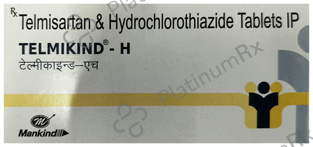 Telmikind H 12.5/40mg Tablet 10s
