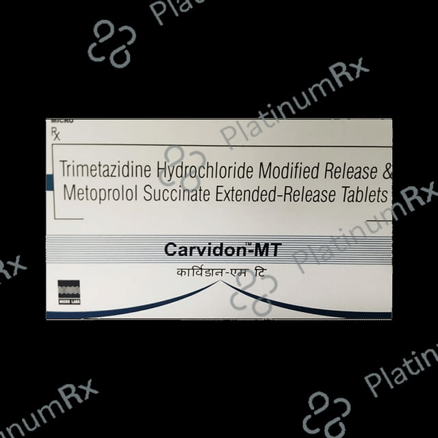 Carvidon MT 35/23.75mg Tablet ER 10s