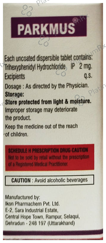 Parkmus 2mg Tablet DT 10s