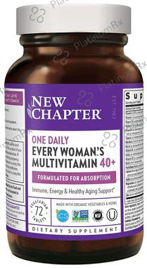 New Chapter One Daily Every Women's Multivitamin 40+ Vegetarian Tablet