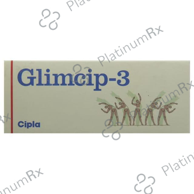 Glimcip 3 Tablet