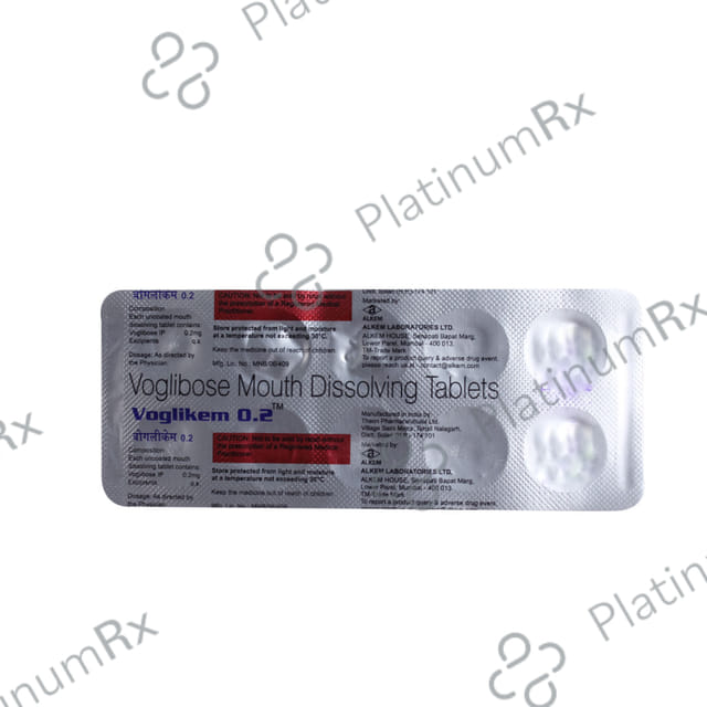 Voglikem 0.2mg Tablet 10s
