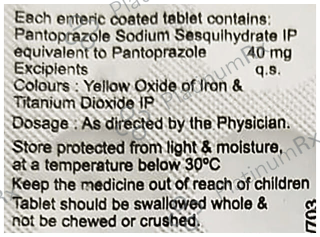 Blocacid 40mg Tablet 15s