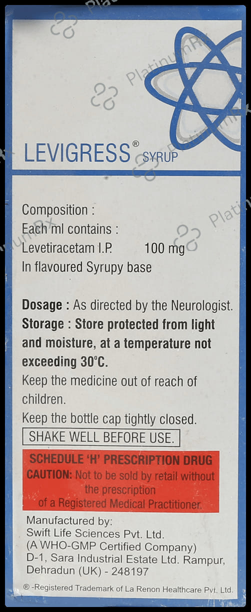 Levigress 100mg Syrup 100ml