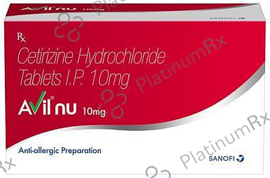 Avil NU 10mg Tablet 10 Tablet