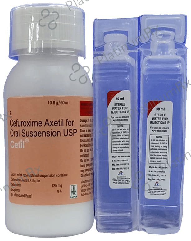 Cetil 125mg Dry Syrup 60ml