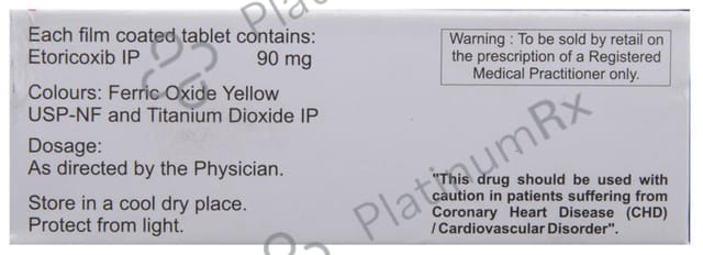 Etosaid 90mg Tablet 10s