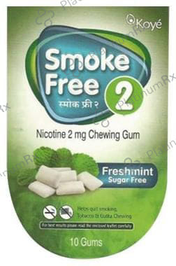 Smoke Free 2mg Chewing Gums