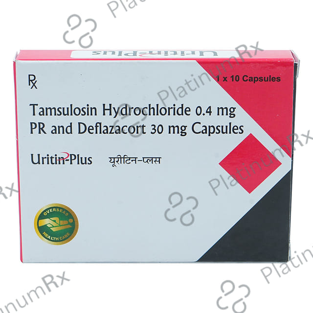 Uritin Plus 0.4/30mg Tablet 10s