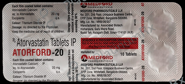 Atorford 20mg Tablet 10s