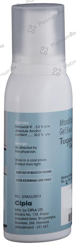 Tugain 5% Gel 60gm