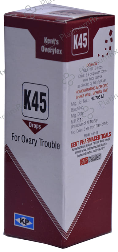 Kent's K45 Ovary Trouble Oral Drops