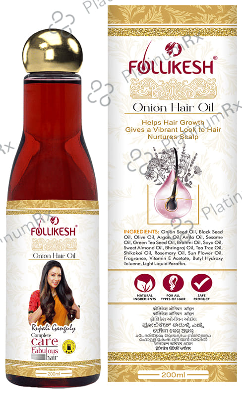 Follikesh Onion Hair Oil 200ml