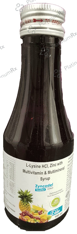 Zyncodel Delicious Mixed Fruit Syrup 100ml