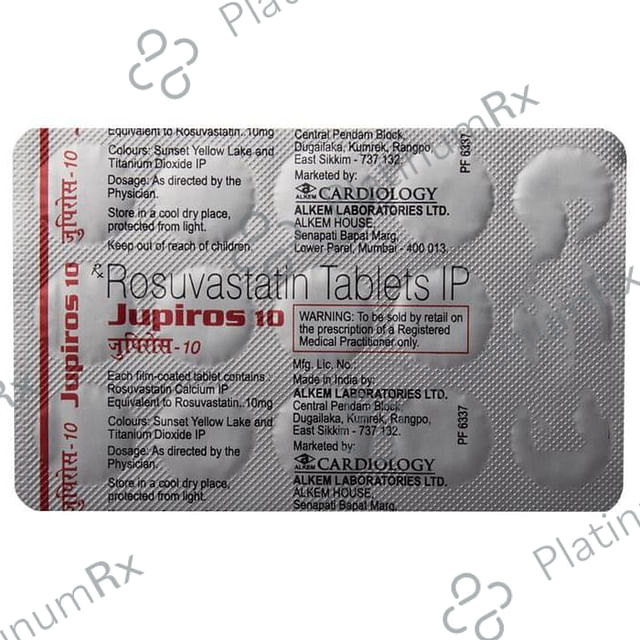 Jupiros 10mg Tablet 15s