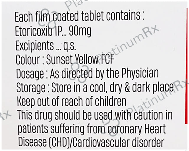 Stayeto 90mg Tablet 10s