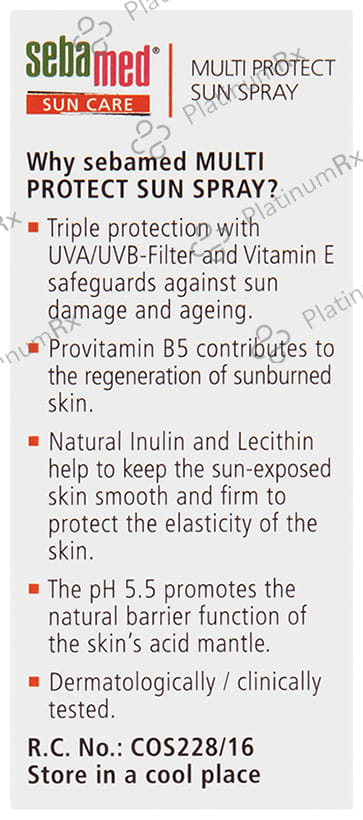 Sebamed Multi Protect Sun Spray SPF 30
