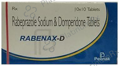 Rabenax D 10/20mg Tablet 10s