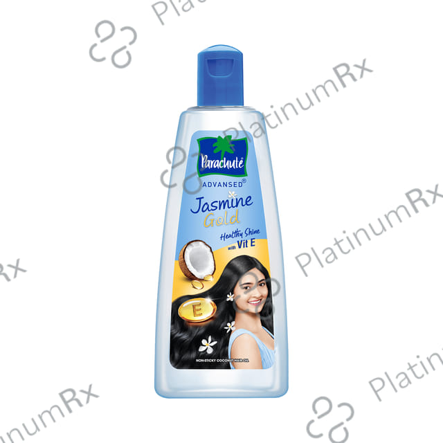 Parachute Advansed Jasmine Gold Hair Oil with 8x Vitamin E - For Strong & Shiny Hair - Non-Sticky 500 ml
