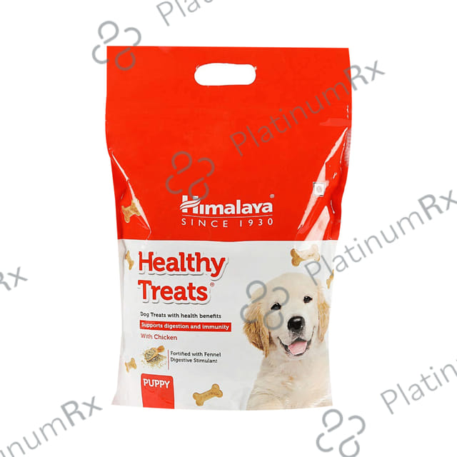 Himalaya Healthy Treats with Chicken for Puppy's Digestion & Immunity 500 gm