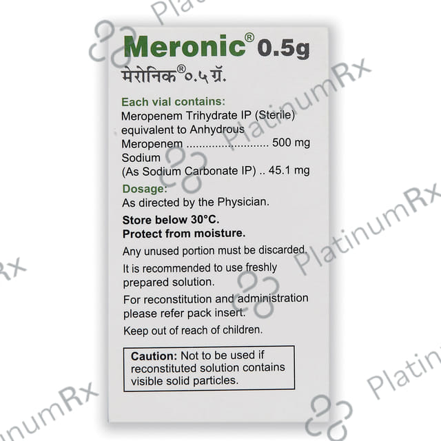 Meronic 500mg Injection