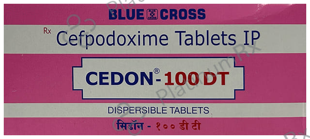 Cedon 100mg Tablet DT