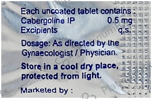 Camforte 0.5mg Tablet 2s