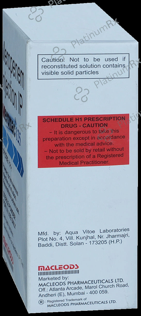 Meromac 125mg Injection 1s