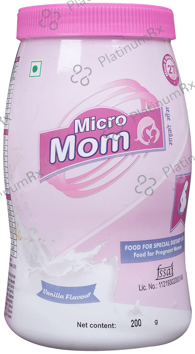 Micromom Vanilla Powder 200gm