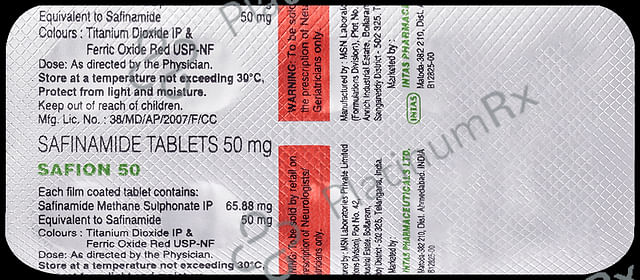 Safion 50mg Tablet 10s
