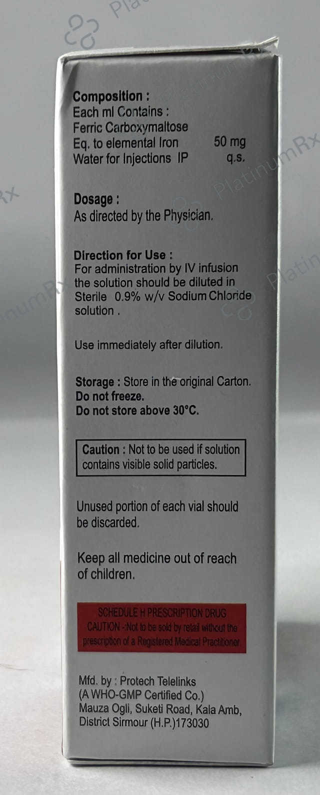 Irofane Fcm Injection 10ml