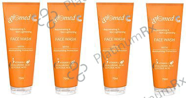 Glomed C Face Wash (70ml Each) 4 Tube