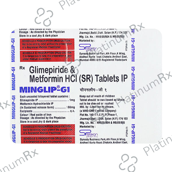Minglip G 1/500mg Tablet 10s
