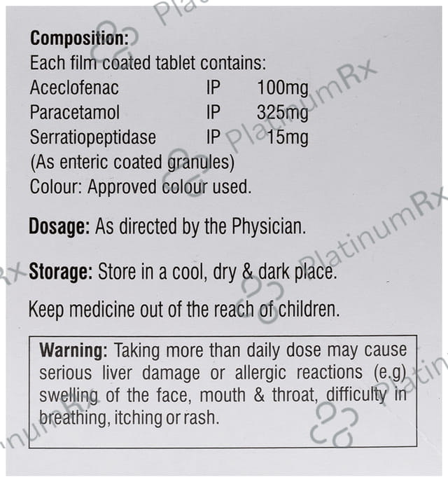 Acporeg SP Tablet 10s