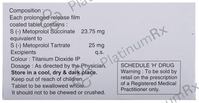 Metpure XL 25mg Tablet PR 10s
