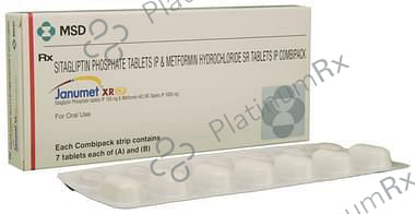 Janumet Xr Cp 1000/100mg Combipack Tablet 14s