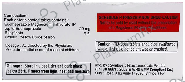 RD Boss 20mg Tablet