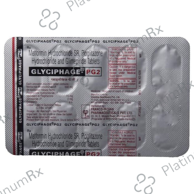 Glyciphage PG 2mg Tablet SR 10s